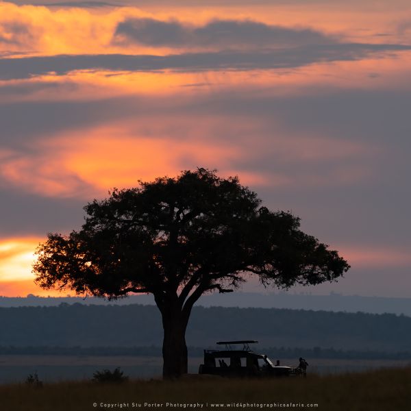 Sunset WILD4 African Photographic tours Kenya