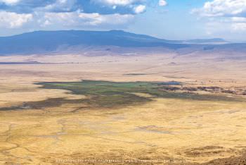 Ngorongoro Crater in dry season, Tanzania
